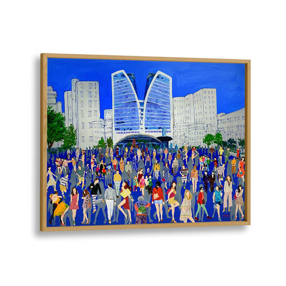 VIBRANT CITY CROWD