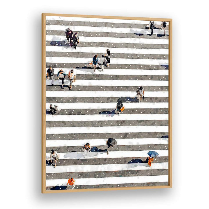 BUSY CITY CROSSWALK