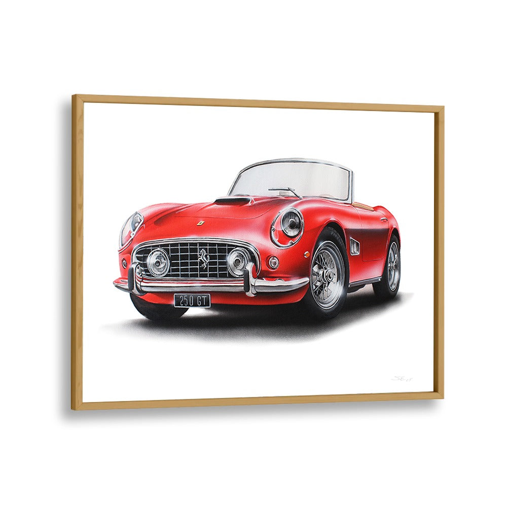 CLASSIC RED SPORTS CAR