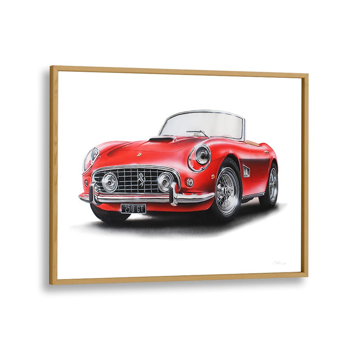 CLASSIC RED SPORTS CAR