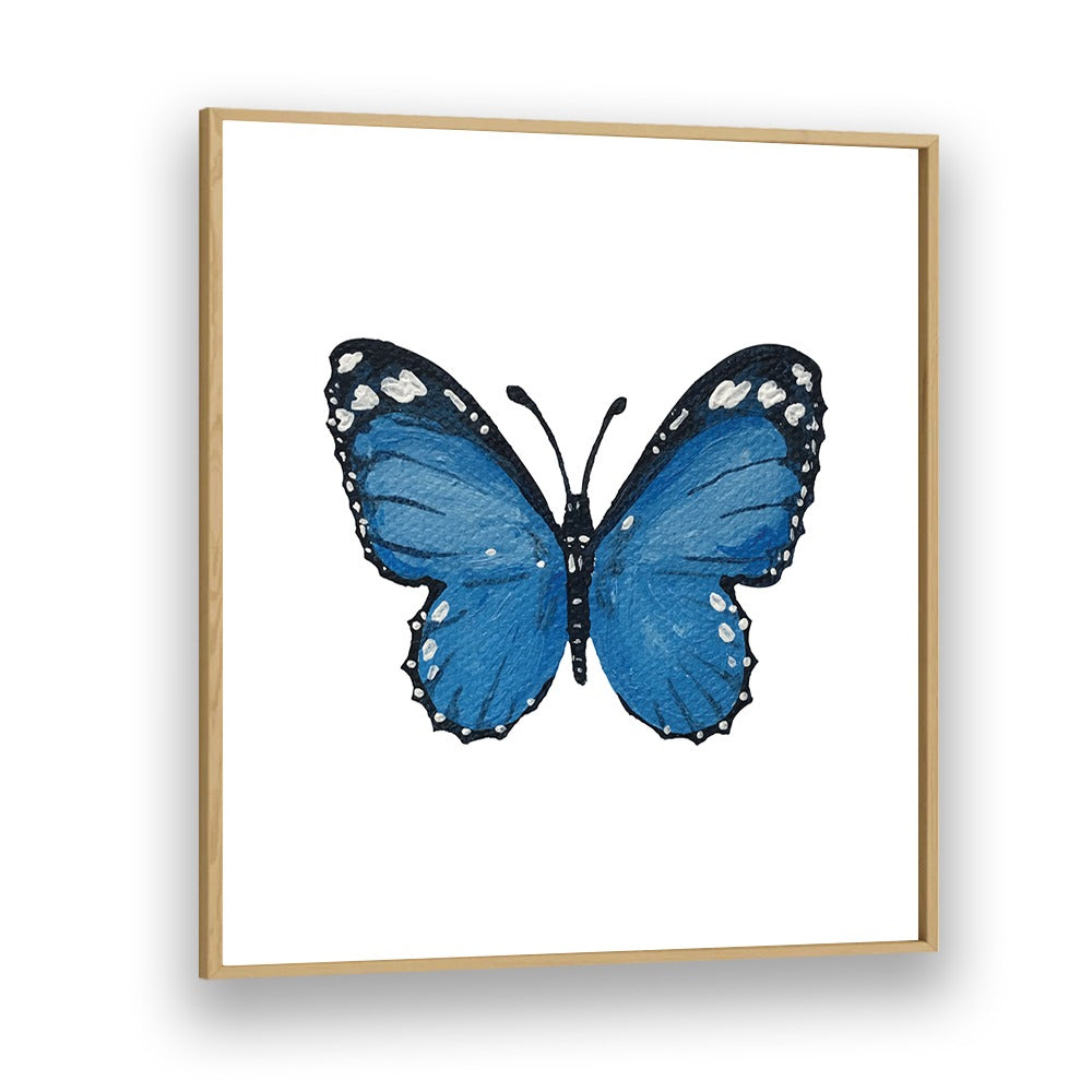 PAINTED BLUE BUTTERFLY