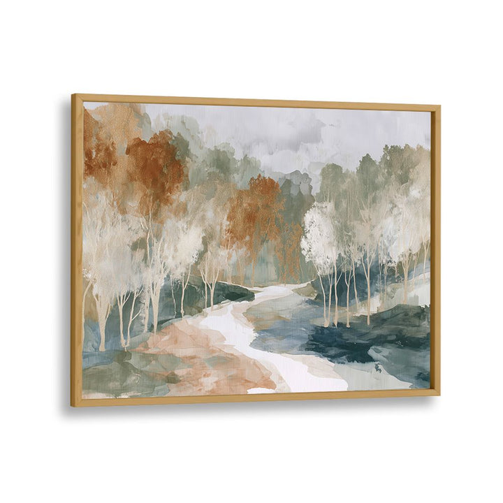 WOLF THROUGH GOLDEN FOREST