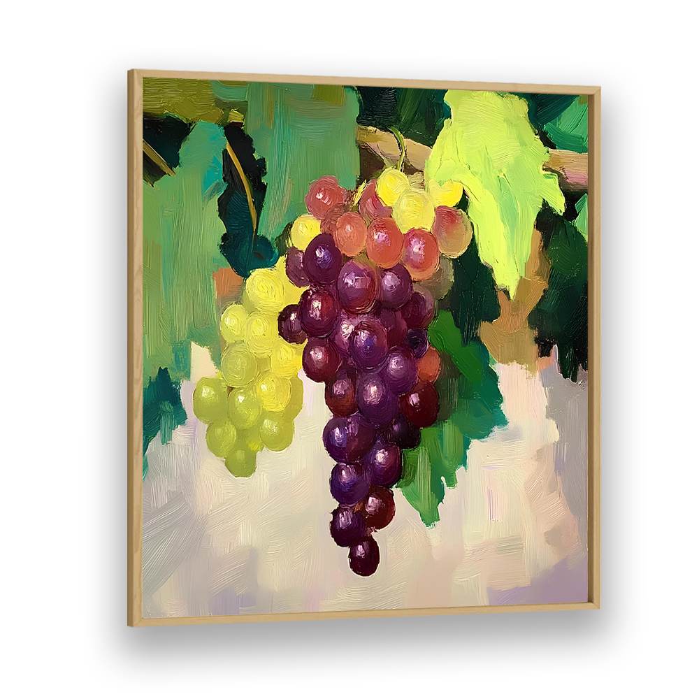 COLORFUL GRAPE STILL LIFE