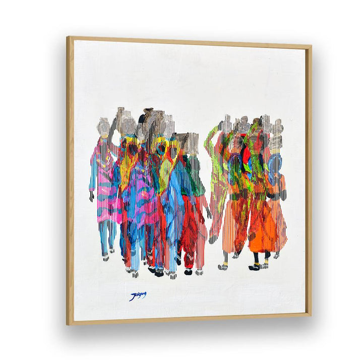 VIBRANT WALKING WOMEN