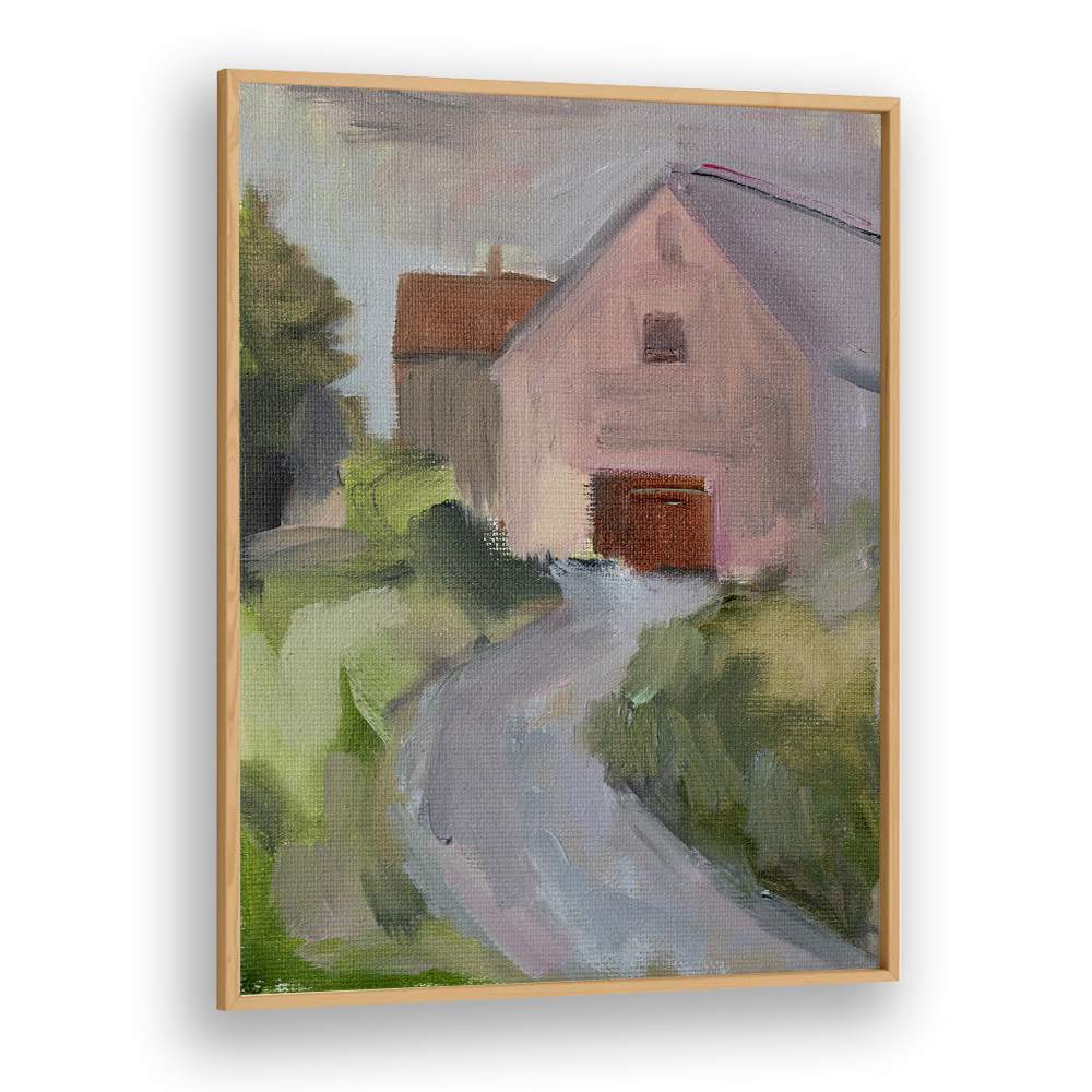 BARN ON A RURAL ROAD