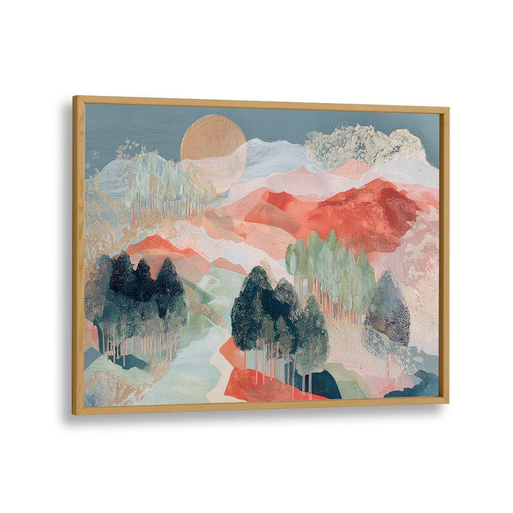 MOUNTAIN FOREST SUNRISE