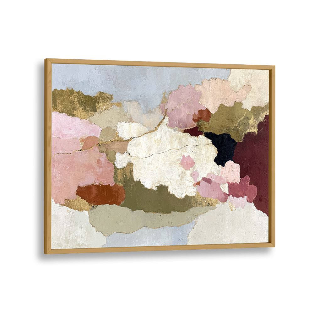 FRACTURED LANDSCAPE WITH GOLD VEINS