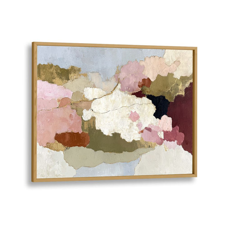 FRACTURED LANDSCAPE WITH GOLD VEINS