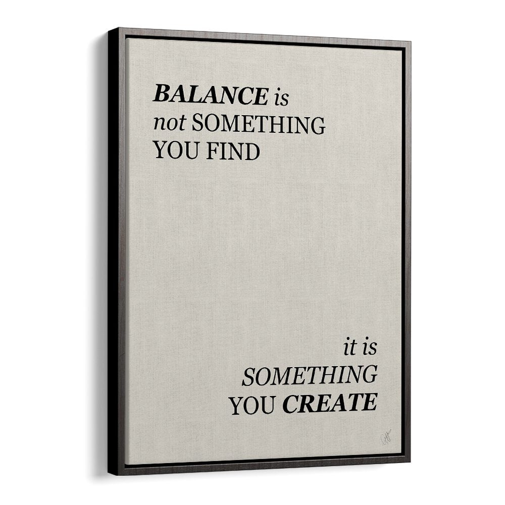 BALANCE IS CREATED