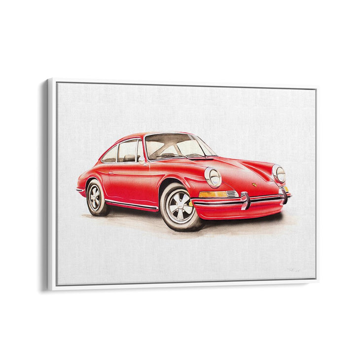 RED CLASSIC SPORTS CAR