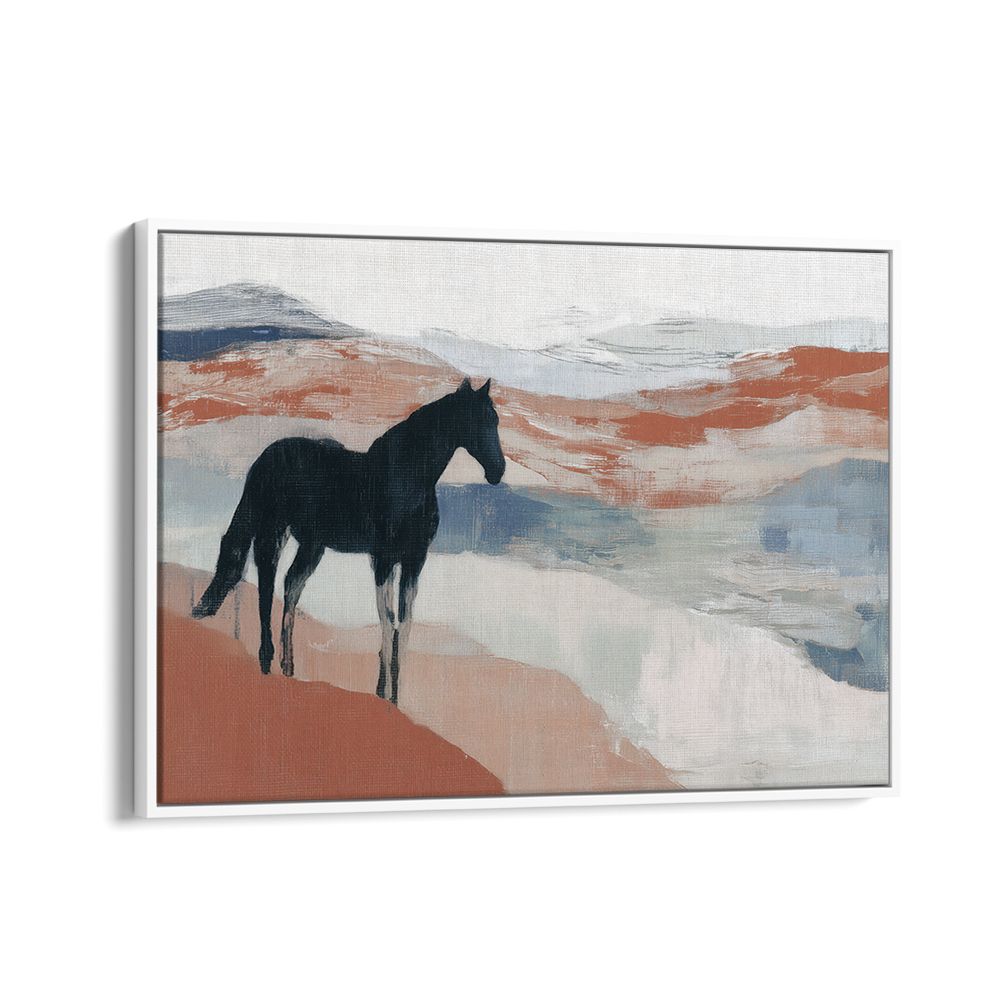 DESERT HORSE AT SUNSET