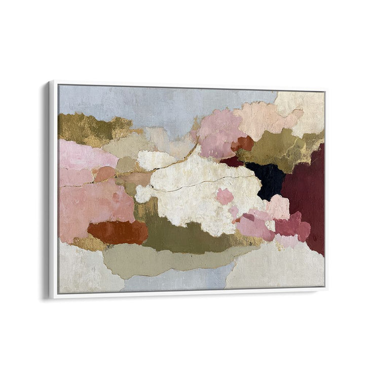 FRACTURED LANDSCAPE WITH GOLD VEINS
