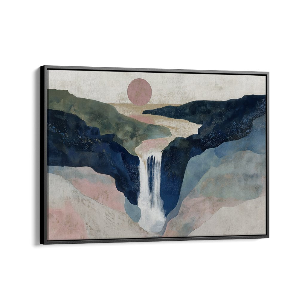 ABSTRACT WATERFALL LANDSCAPE