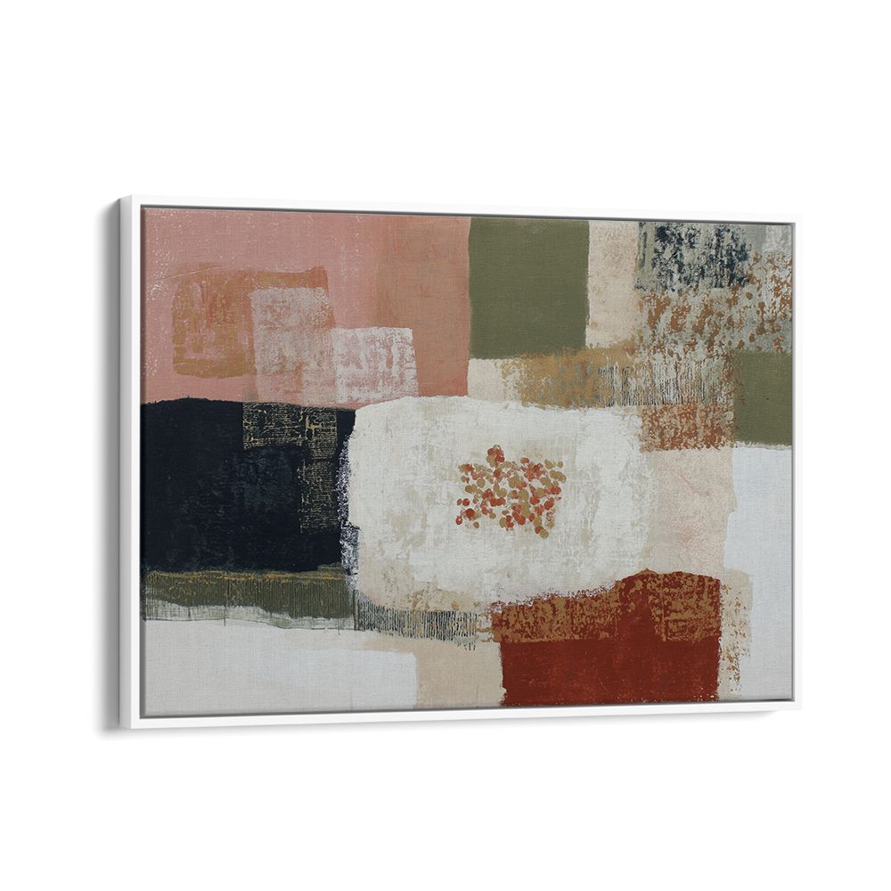 LAYERED ORGANIC SHAPES WITH TEXTURE