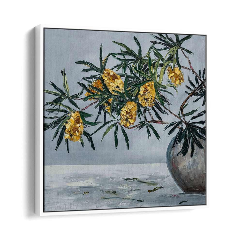 YELLOW BANKSIA STILL LIFE