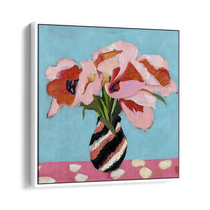PINK TULIPS STILL LIFE