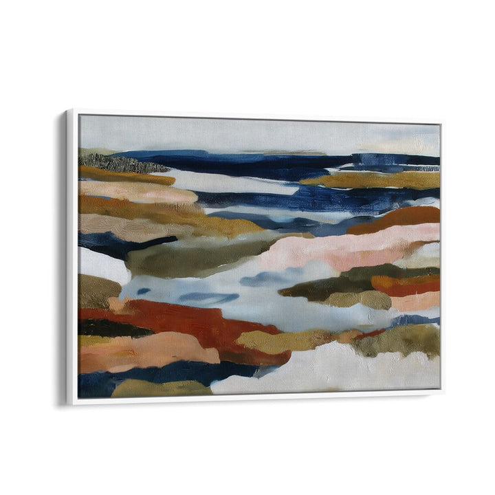 COASTAL HORIZON WITH GOLD ACCENTS