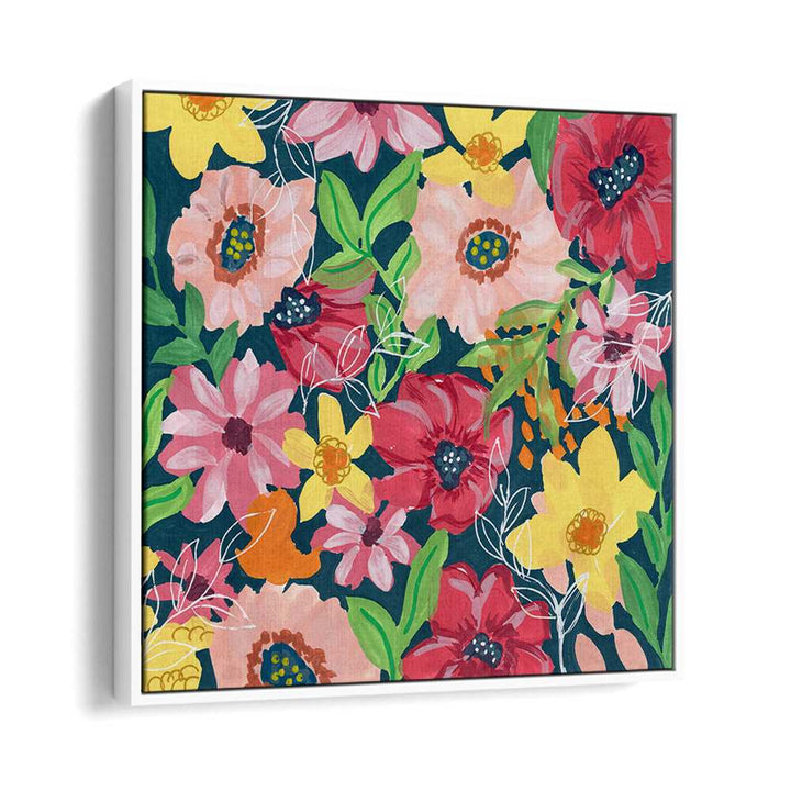 VIBRANT PAINTED FLOWERS