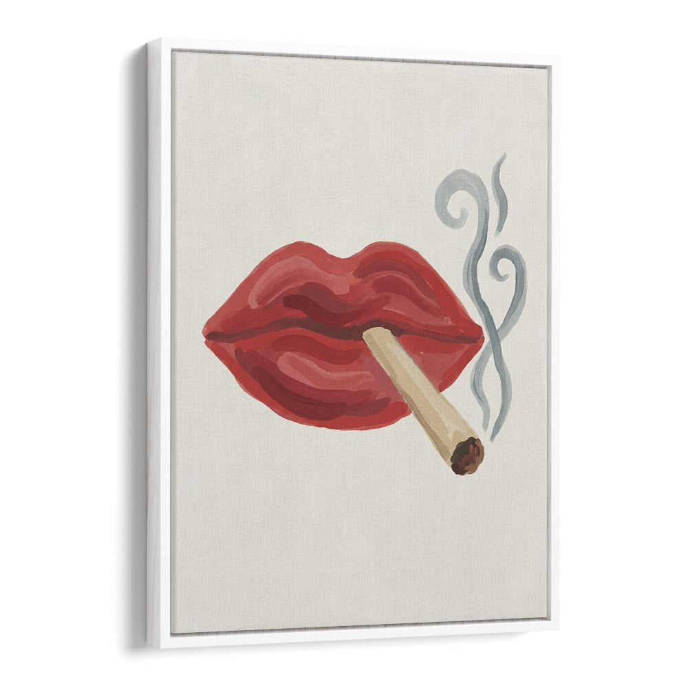 SMOKING RED LIPS