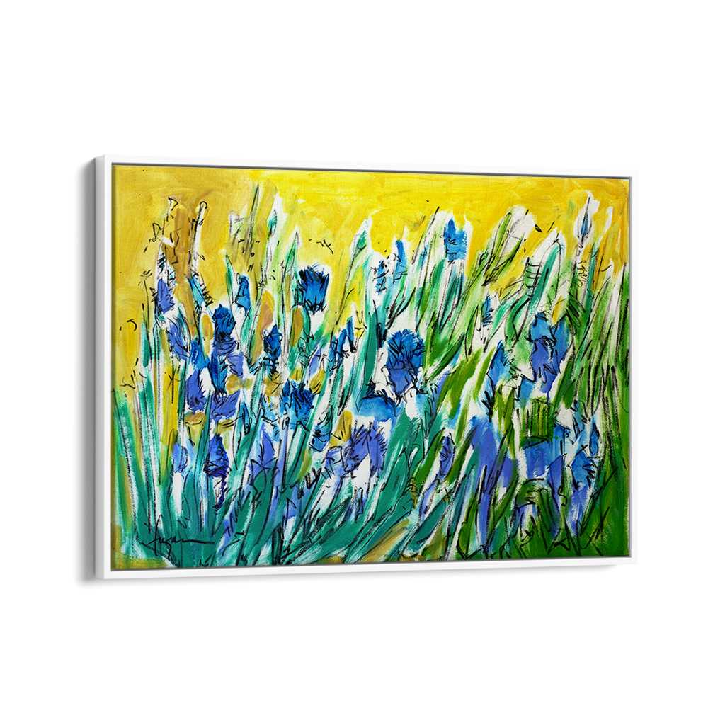 BURST OF BLUE BLOOMS