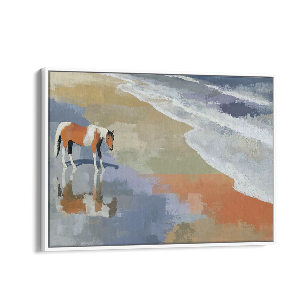 HORSE AT THE SHORE