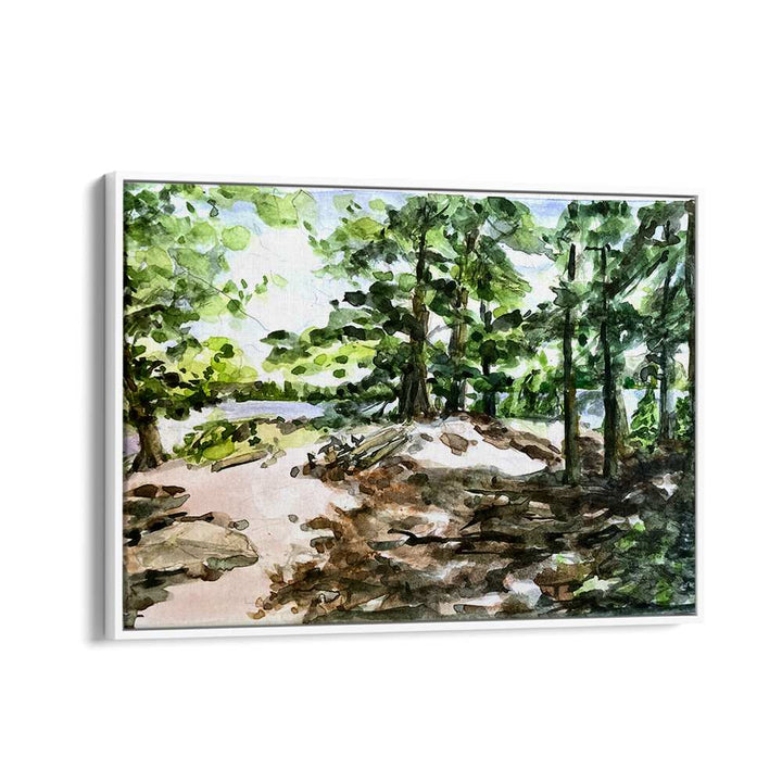 SUNLIT WOODLAND PATH