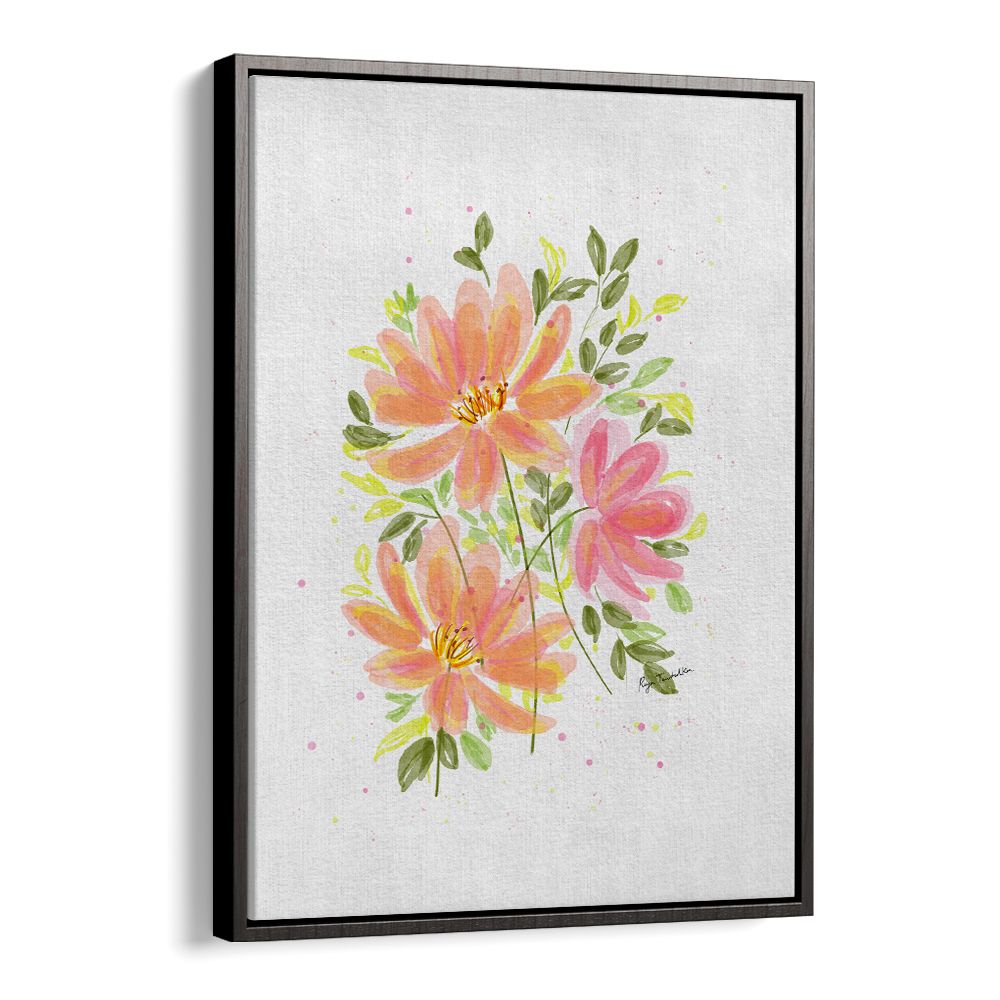 ORANGE FLORALS III