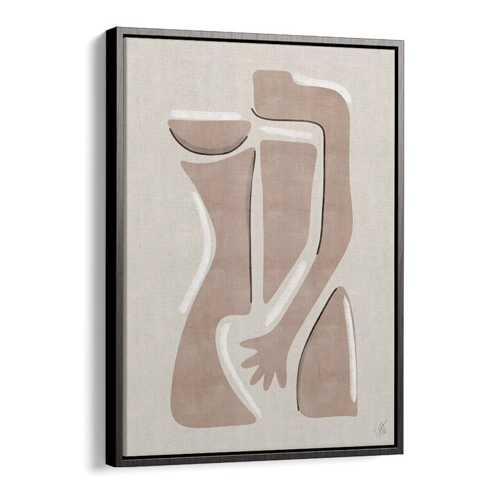 WOMAN V - PANTONE 2025 MOCHA MOUSSE