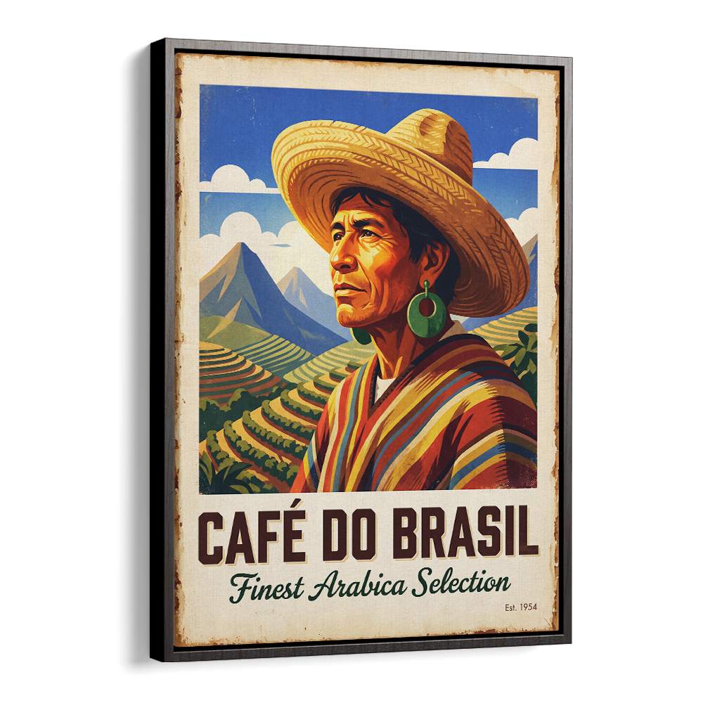 BRAZILIAN COFFEE FARMER LANDSCAPE