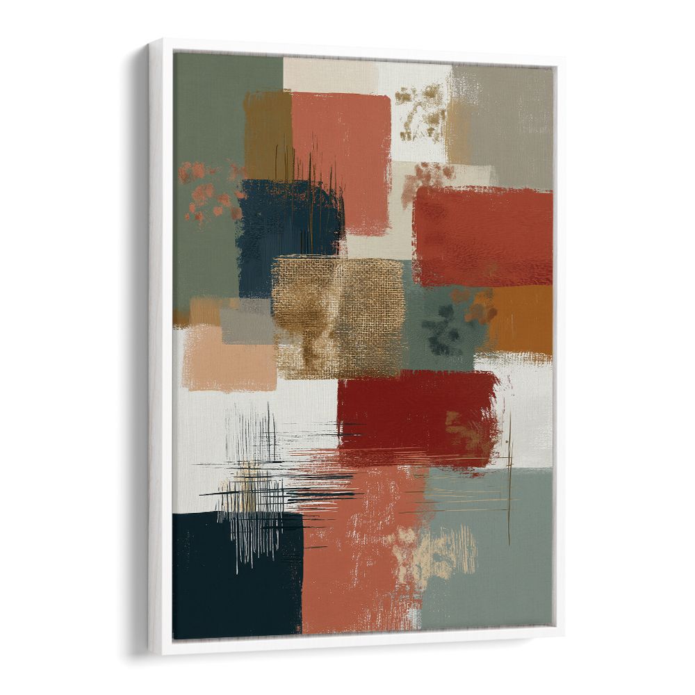 ABSTRACT BRUSHSTROKE GRID I