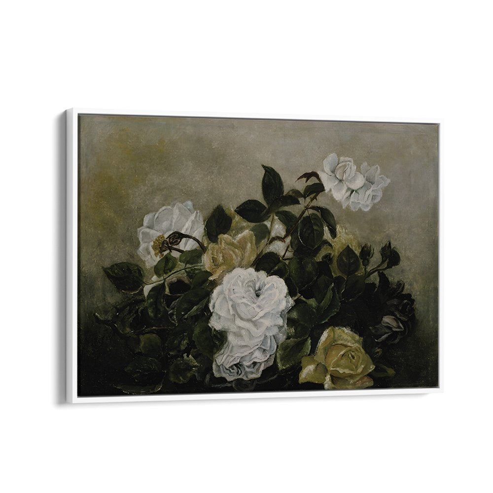 ANTIQUE FLORAL STILL LIFE, VINTAGE FLORAL