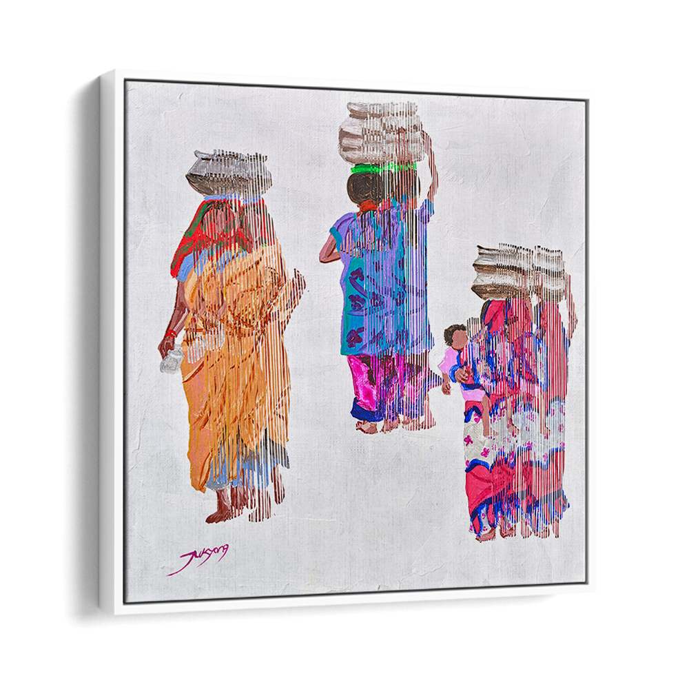 VIBRANT CARRYING WOMEN