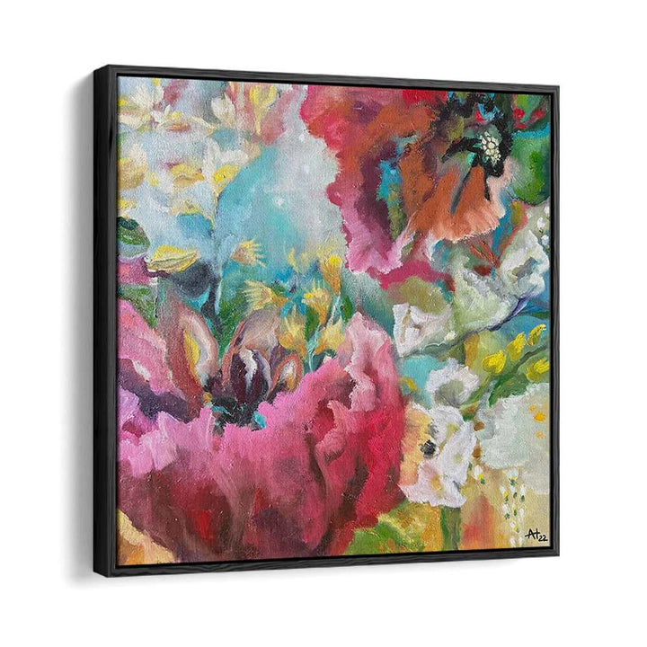 VIBRANT FLORAL ABSTRACT I