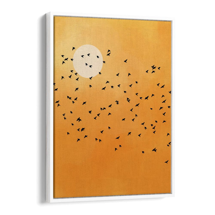 BIRDS GOLDEN SUNSET