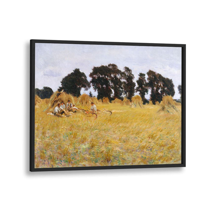 REPARS RESTING IN A WHEAT FEILD