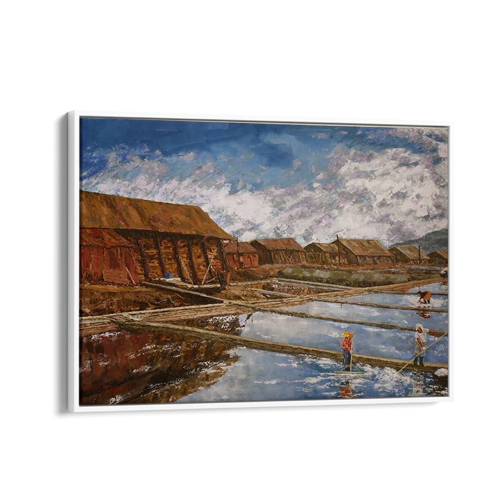 TRADITIONAL SALTWORKS SCENE