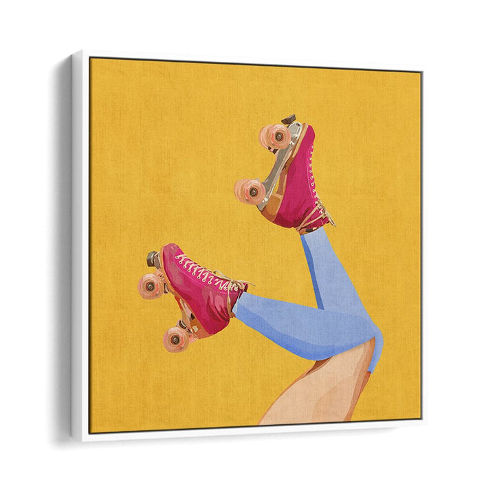 PINK ROLLER SKATES