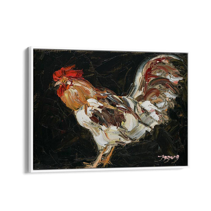 VIBRANT IMPASTO ROOSTER