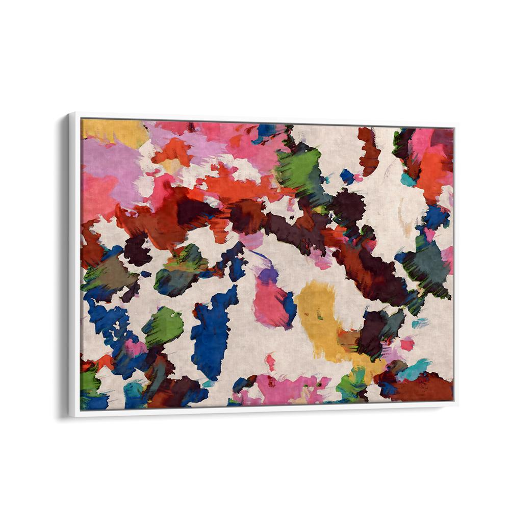 COLORFUL ABSTRACT PAINT STROKES