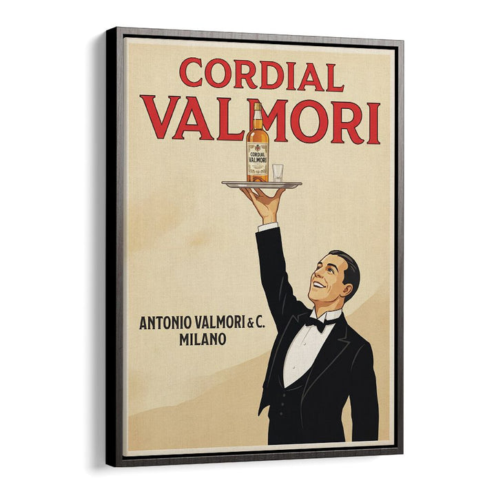 ELEGANT WAITER CORDIAL AD
