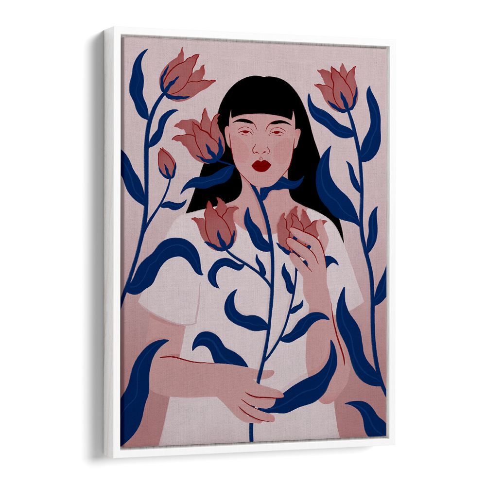 SERENE FLORAL PORTRAIT