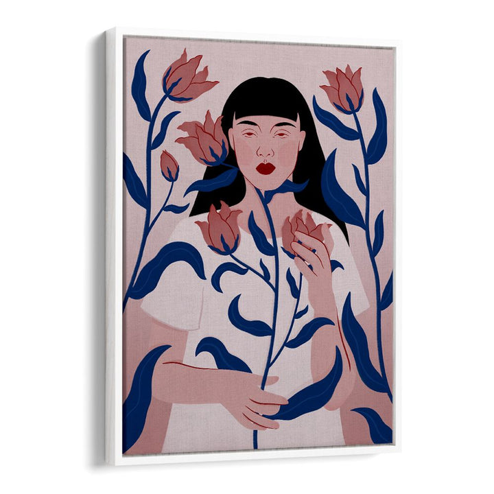 SERENE FLORAL PORTRAIT