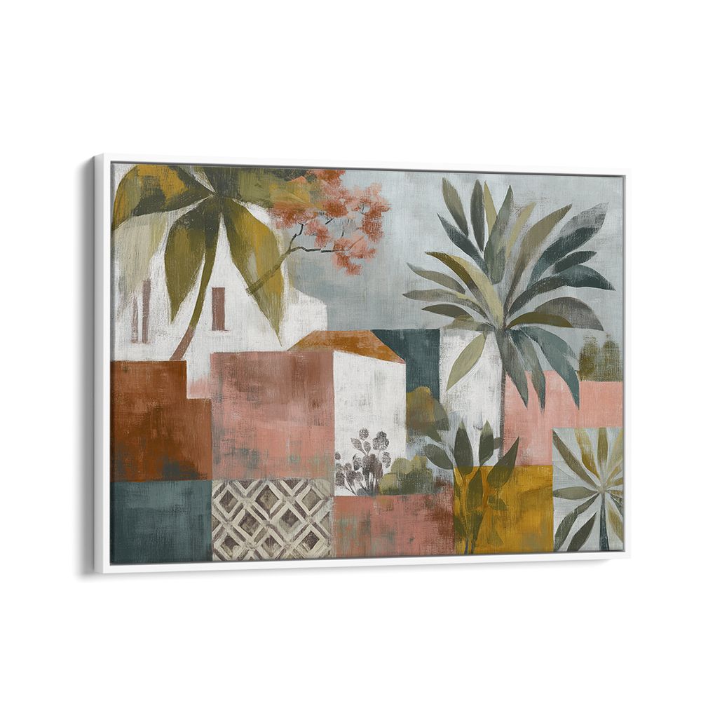 TROPICAL ARCHITECTURE WITH PALMS