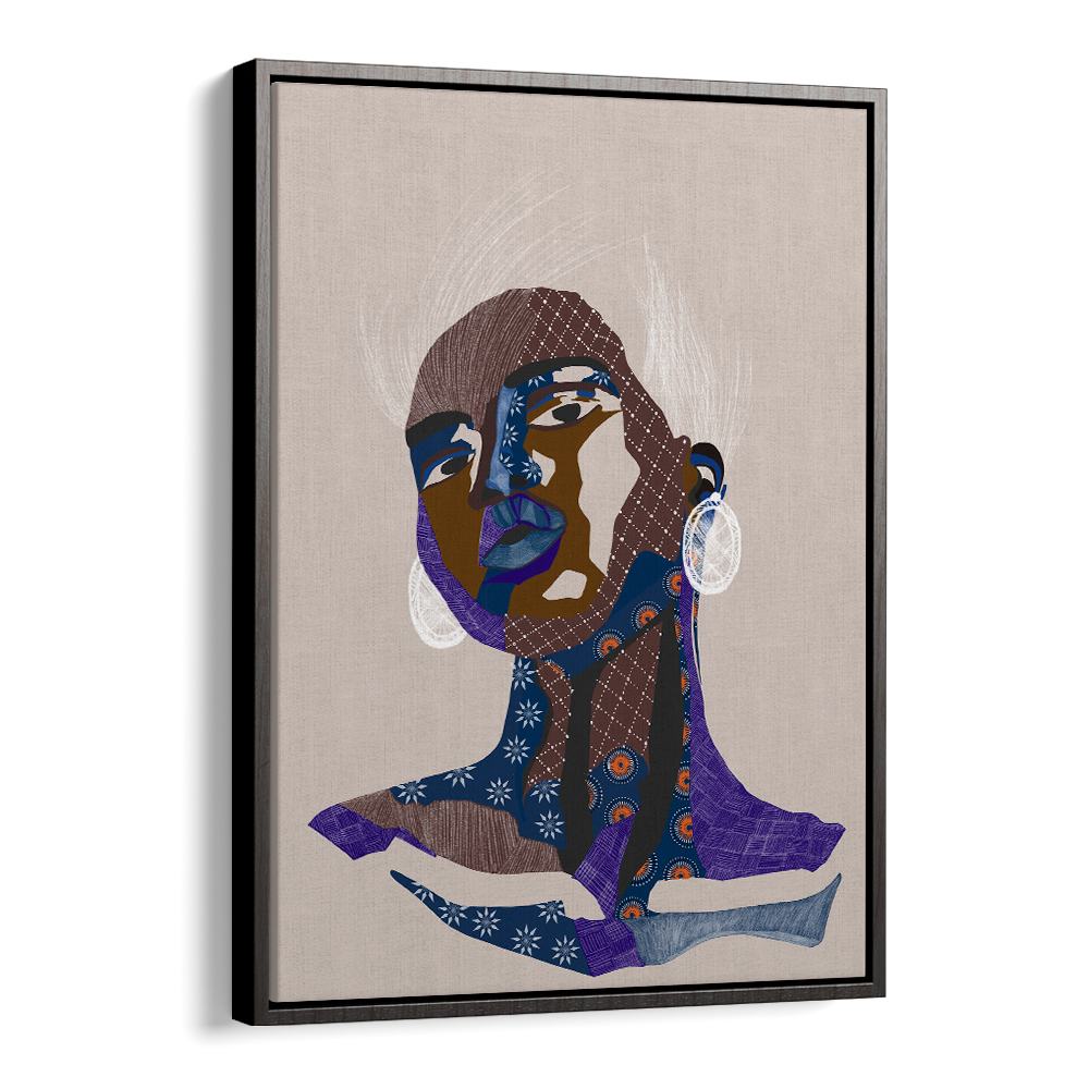 MODERN PATTERNED PORTRAIT