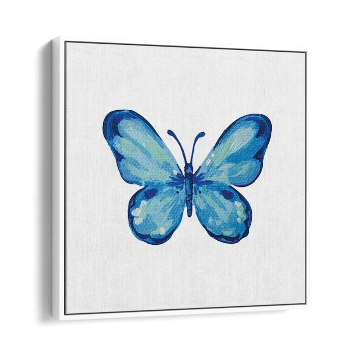 BLUE WATERCOLOR BUTTERFLY