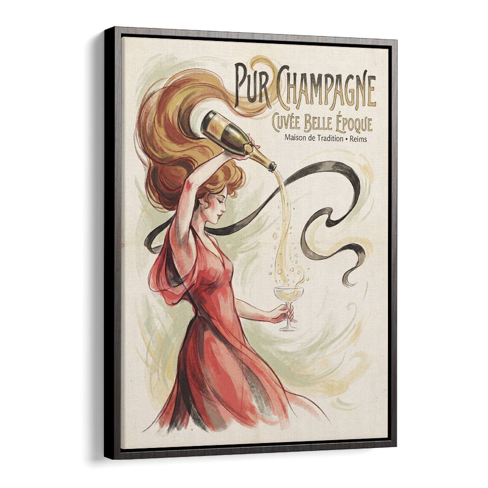 VINTAGE CHAMPAGNE LADY