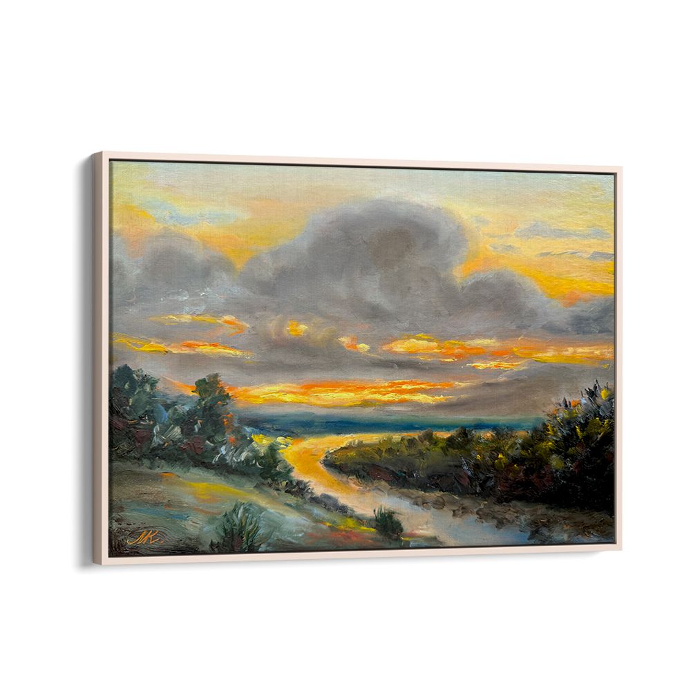 GOLDEN RIVER SUNSET