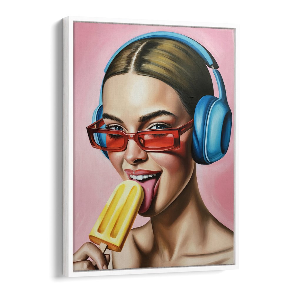 HAPPY POPSICLE GIRL