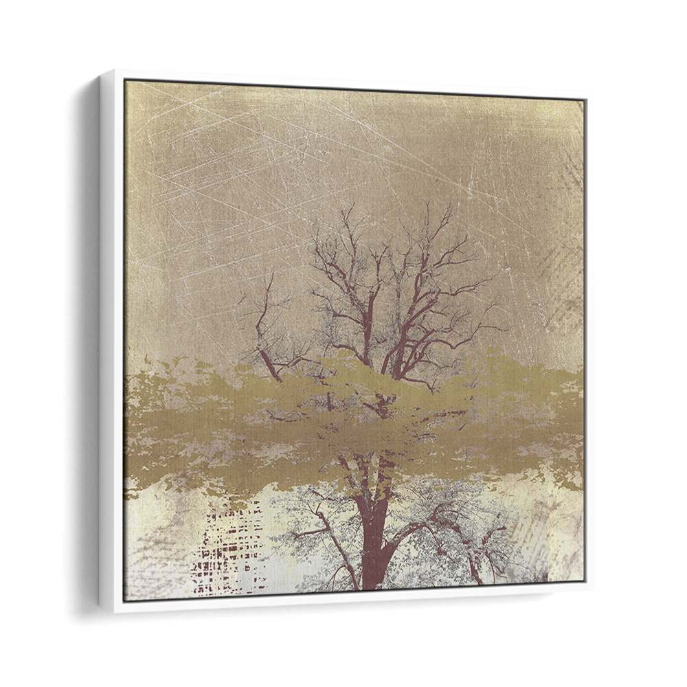 GOLDEN BARE TREE ABSTRACT