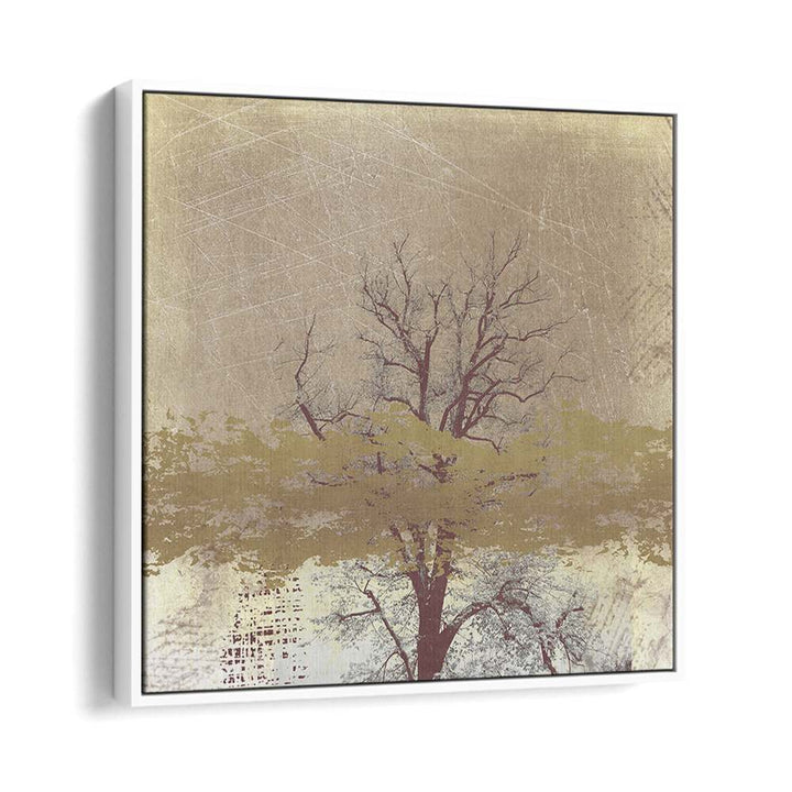 GOLDEN BARE TREE ABSTRACT